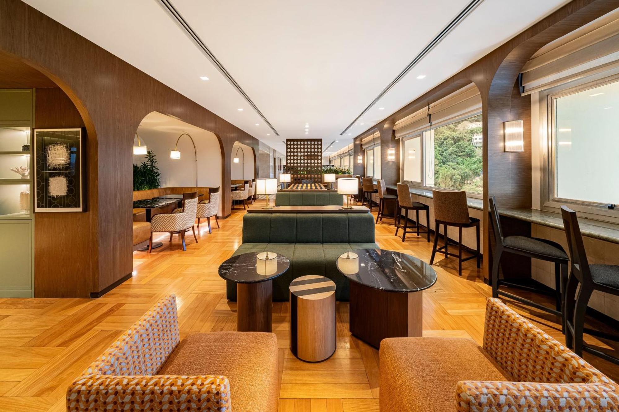 Sheraton Grand Rio Hotel & Resort Rio de Janeiro Bagian luar foto The lounge at Changi Airport
