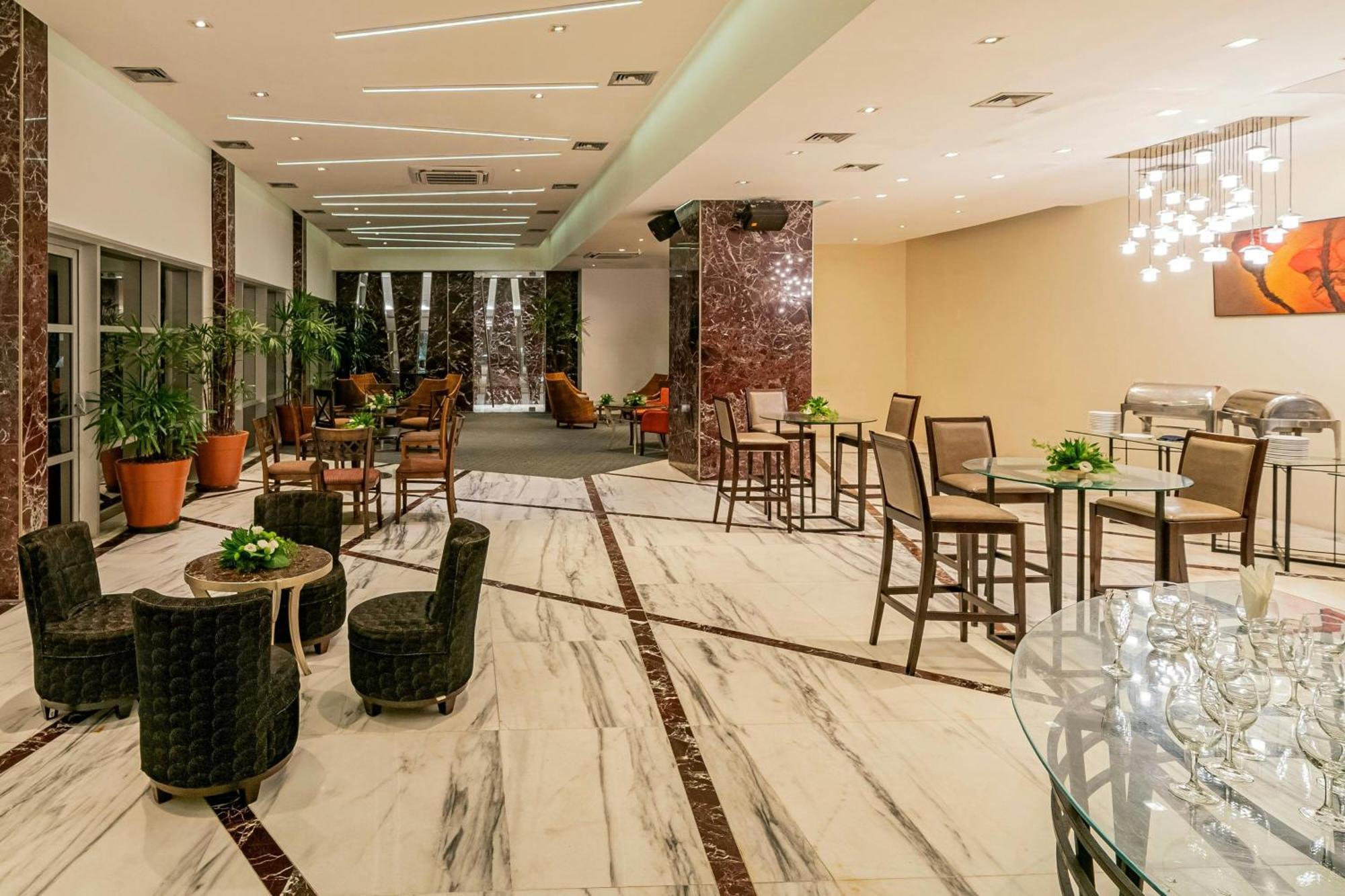 Sheraton Grand Rio Hotel & Resort Rio de Janeiro Bagian luar foto Lobby